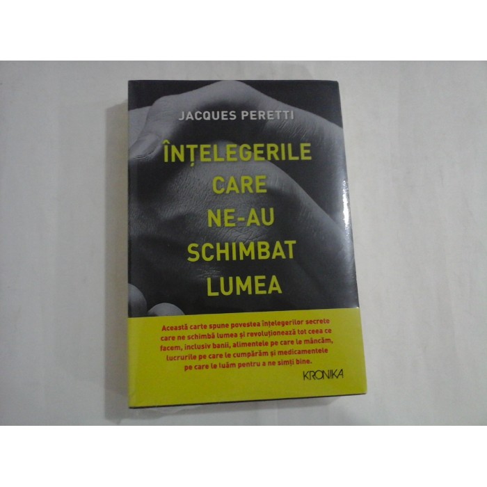 INTELEGERILE CARE NE-AU SCHIMBAT LUMEA (carte sigilata)  -  JACQUES PERETTI